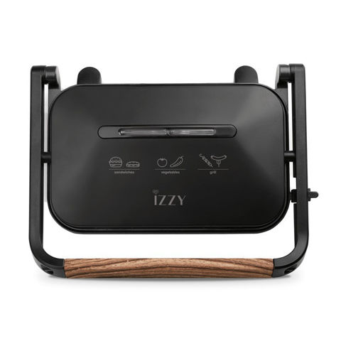 Εικόνα της IZZY Panini Wooden IZ-2013 Τοστιέρα
