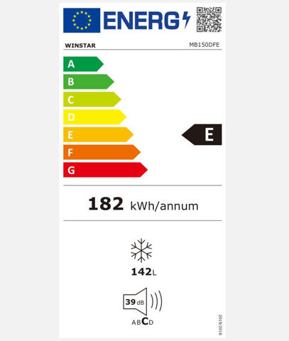 Εικόνα της WINSTAR MB-150 DFE Καταψύκτης