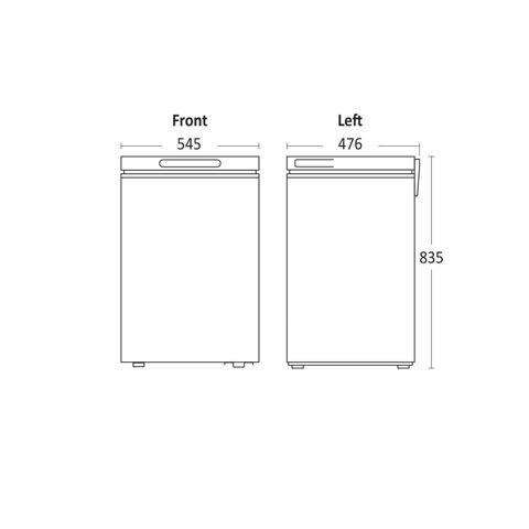 Εικόνα της WINSTAR MB-100 DFE Καταψύκτης