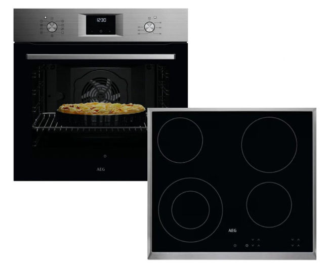 Εικόνα από AEG OA5AB21SM+HK624010XB Σετ Φούρνος Εστία