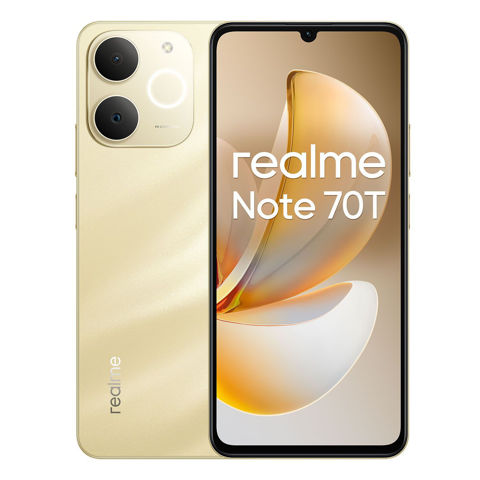 Εικόνα της REALME Note 70T 4GB/256GB Χρυσό Κινητό Smartphone