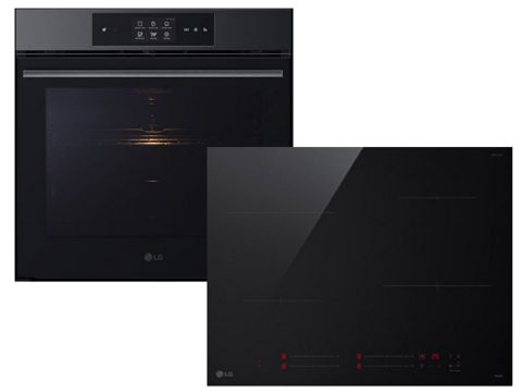 Εικόνα της LG WSED7665B+CI5Z2423BN InstaView Σετ Φούρνος Εστία