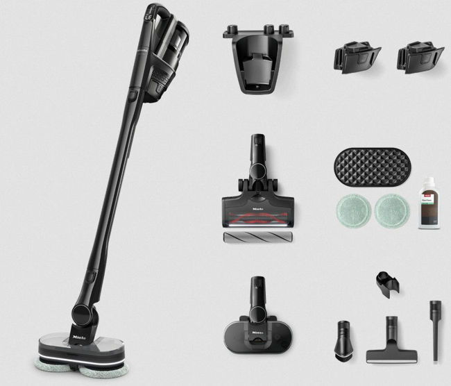 Εικόνα από MIELE Triflex HX3 Plus Aqua Μαύρο Σκούπα Stick