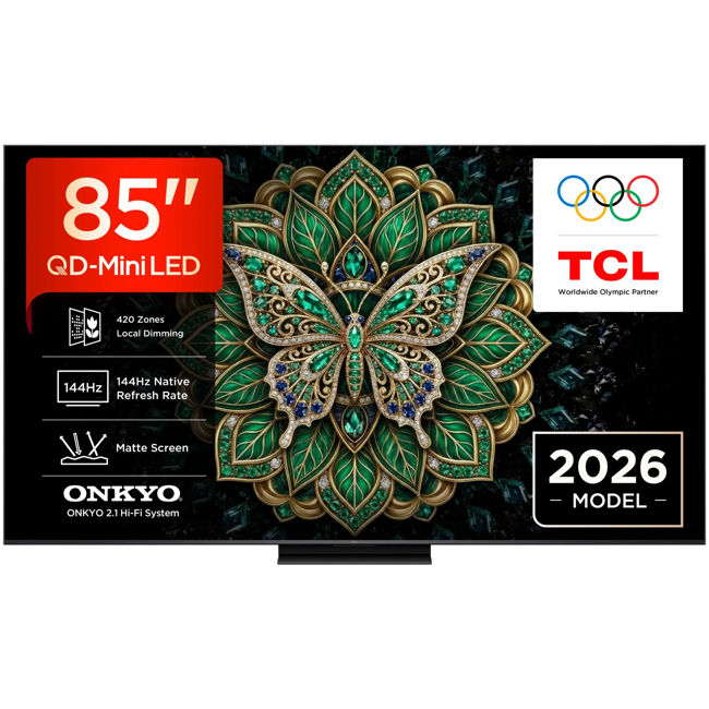 Εικόνα από TCL QD-MINI LED 85C6K Pro 85" Τηλεόραση