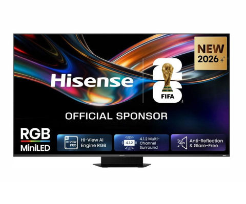 Εικόνα της HISENSE 85UR9S RGB MiniLED 4K 85" Τηλεόραση