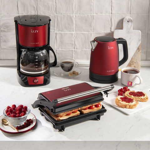 Εικόνα της IZZY Panini Ruby Red IZ-2027 Τοστιέρα