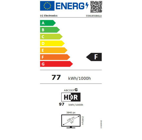 Εικόνα της LG 55NU850B6LA 55" Τηλεόραση