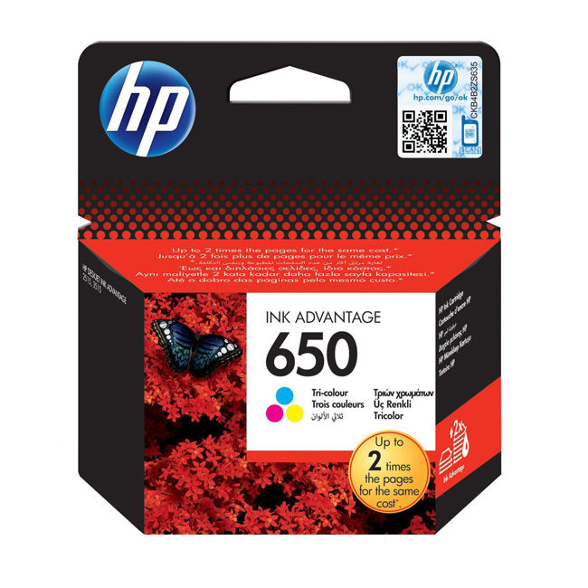 Εικόνα από HP 650 Tri-color Μελάνι Inkjet