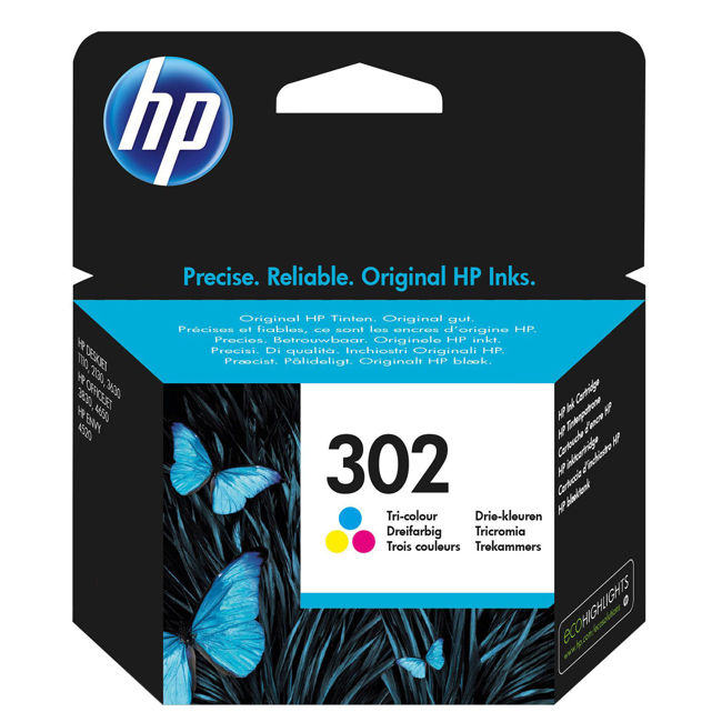 Εικόνα από HP 302 Tri-color Μελάνι Inkjet