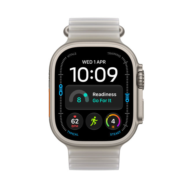 Εικόνα από APPLE Watch Ultra 4 Natural Ocean Band SmartWatch MJAD4QC/A