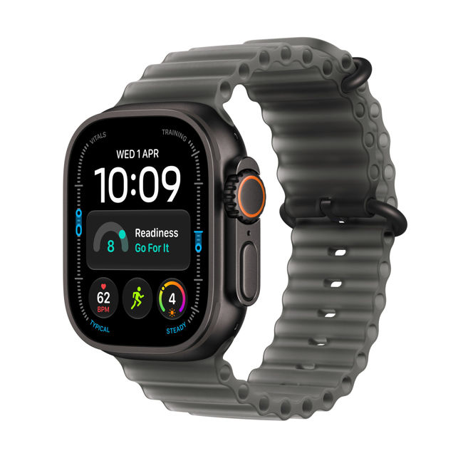 Εικόνα από APPLE Watch Ultra 4 Μαύρο Ocean Band SmartWatch MJAY4QC/A