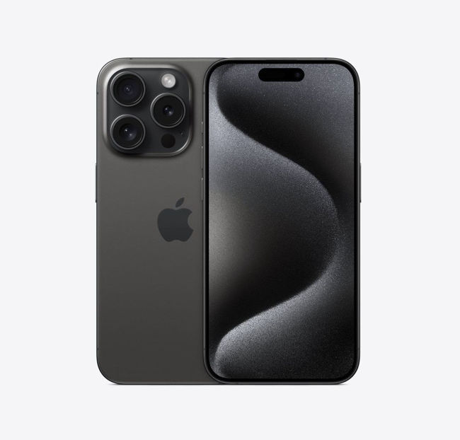 Εικόνα από APPLE IPHONE 15 PRO 128GB Black Κινητό Smartphone Refurbished