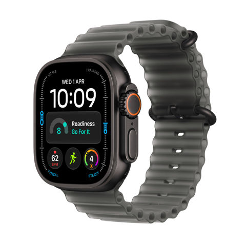 Εικόνα της APPLE Watch Ultra 4 Μαύρο Ocean Band SmartWatch MJAY4QC/A