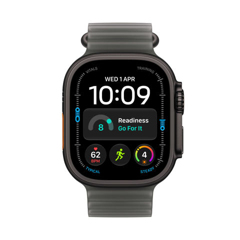 Εικόνα της APPLE Watch Ultra 4 Μαύρο Ocean Band SmartWatch MJAY4QC/A