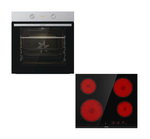 Εικόνα της GORENJE BO6717E03X+ECT641BCSC Σετ Φούρνος Εστία