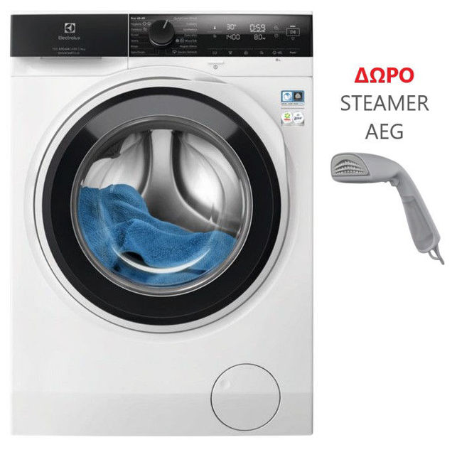 Εικόνα από ELECTROLUX EW7F4404UE Πλυντήριο Ρούχων Δώρο Garment Steamer