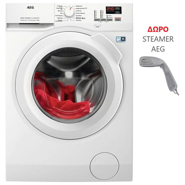Εικόνα από Electrolux EW6F2492E Πλυντήριο ρούχων Δώρο Garment Steamer