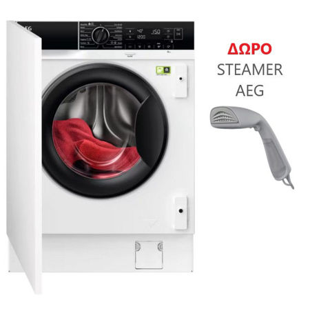 Εικόνα της AEG L8FBE48SCI Πλυντήριο ρούχων Δώρο Garment Steamer