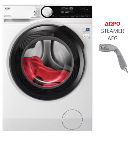 Εικόνα της AEG LFR73844BG Πλυντήριο Ρούχων Δώρο Garment Steamer
