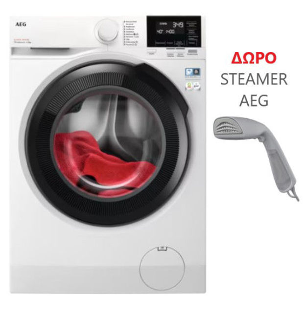 Εικόνα από AEG LFR61144BG Πλυντήριο Ρούχων Δώρο Garment Steamer