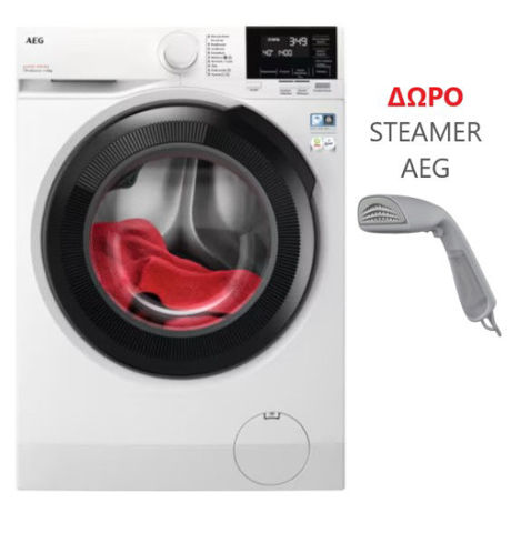 Εικόνα της AEG LFR61144BG Πλυντήριο Ρούχων Δώρο Garment Steamer
