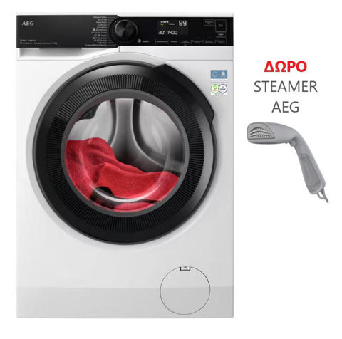 Εικόνα της AEG LFR73944FUG Πλυντήριο Ρούχων Δώρο Garment Steamer