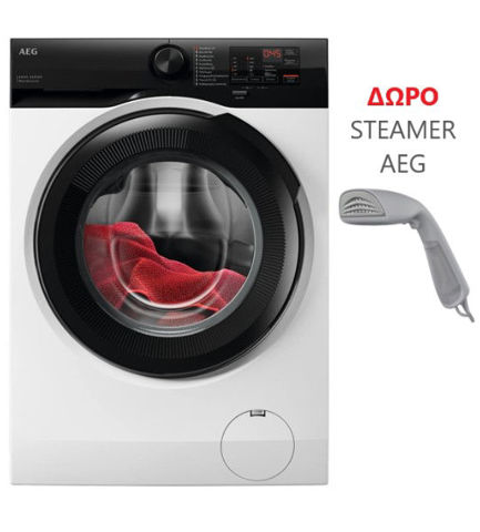 Εικόνα της AEG LFR6D144G Πλυντήριο Ρούχων Δώρο Garment Steamer