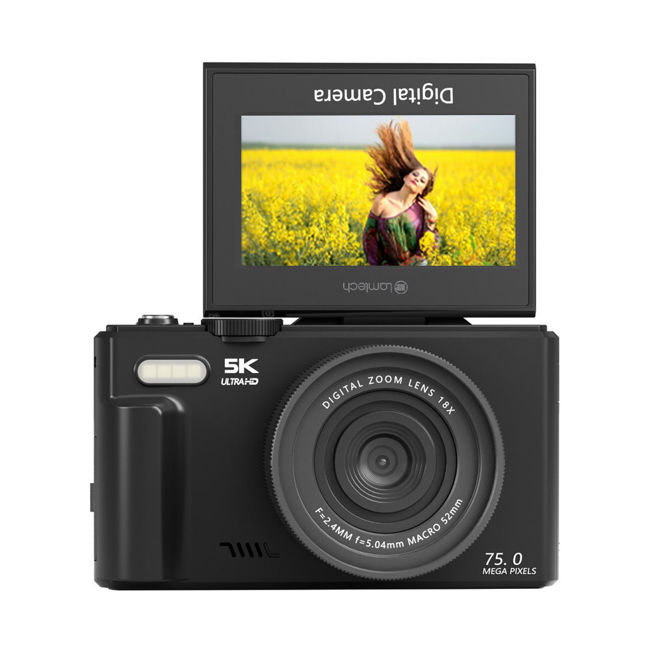 Εικόνα από LAMTECH LAM980756 5K FLIP Μαύρο Φωτογραφική Compact