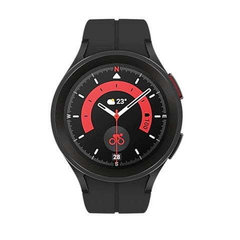 Εικόνα της SAMSUNG Galaxy Watch 5 Pro Titanium (LTE) Μαύρο SmartWatch