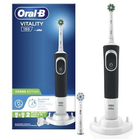 Εικόνα της ORAL B VITALITY CROSSACTION Black Οδοντόβουρτσα