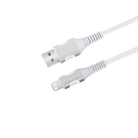 Εικόνα της EGOBOO ChargeFlow Fabric Cable USB-A to Lightning Καλώδιο USB