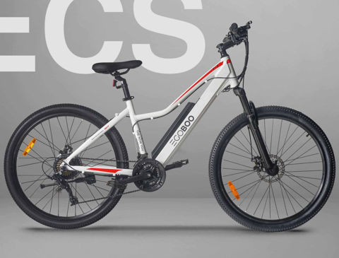 Εικόνα της EGOBOO E-Bike E-Mount T7 Λευκό Ηλεκτρικό Ποδήλατο