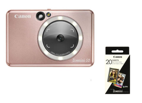 Εικόνα της CANON Zoemini S2 ZV223 Ροζ Mini Κάμερα & Εκτυπωτής