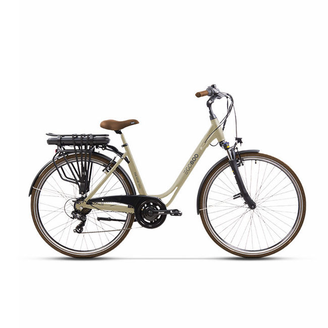Εικόνα από EGOBOO E-Bike Nostalgic Ride Λευκό Ηλεκτρικό Ποδήλατο