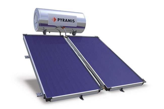 Εικόνα από PYRAMIS 200L / 2x2.0 Τριπλής Ενέργειας Ηλιακός Θερμοσίφωνας