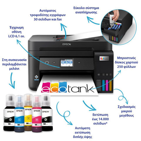 Εικόνα της Epson EcoTank L6290 Πολυμηχάνημα
