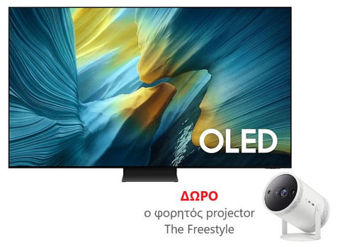 Εικόνα της SAMSUNG OLED 4K QE77S95FATXXH AI TV 77" Τηλεόραση
