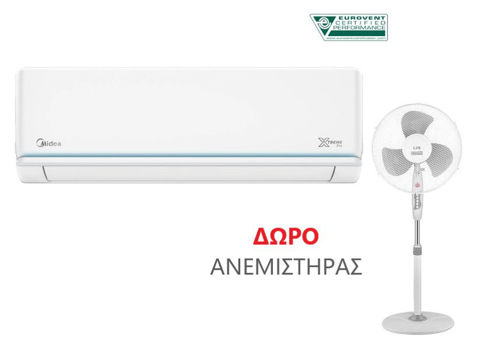 Εικόνα της MIDEA AG2Eco-24NXD0-I/24N8D0-O Xtreme Eco Inverter Κλιματιστικό