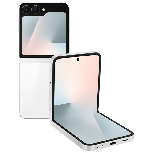 Εικόνα από SAMSUNG Galaxy Z Flip7 FE 8Gb/128Gb Λευκό Κινητό Smartphone