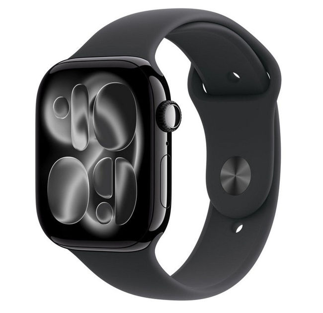 Εικόνα από Apple Watch Series 11 GPS 46mm JetBlack Aluminium M/L SmartWatch