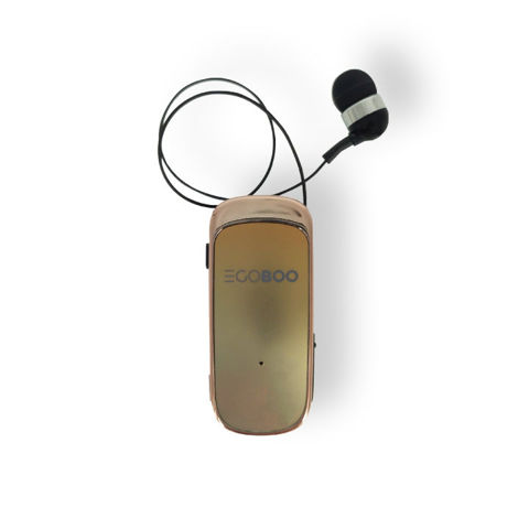 Εικόνα της EGOBOO Clip&Go PRO In-Ear BT Χρυσό Ακουστικά Bluetooth