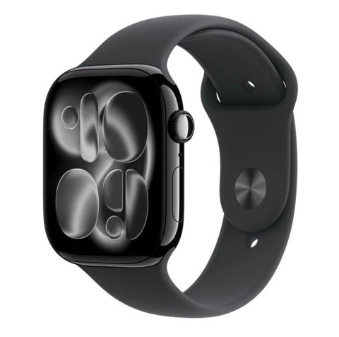 Εικόνα της Apple Watch Series 11 GPS 42mm JetBlack Aluminium S/M SmartWatch