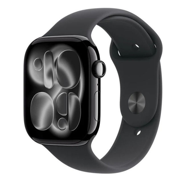 Εικόνα από Apple Watch Series 11 GPS 42mm JetBlack Aluminium S/M SmartWatch