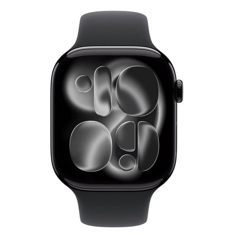 Εικόνα της Apple Watch Series 11 GPS 42mm JetBlack Aluminium S/M SmartWatch