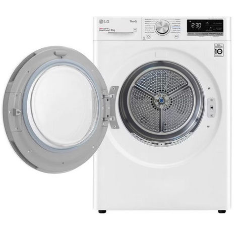 Εικόνα της LG RH80V9AVHN 8kg Στεγνωτήριο Black Friday